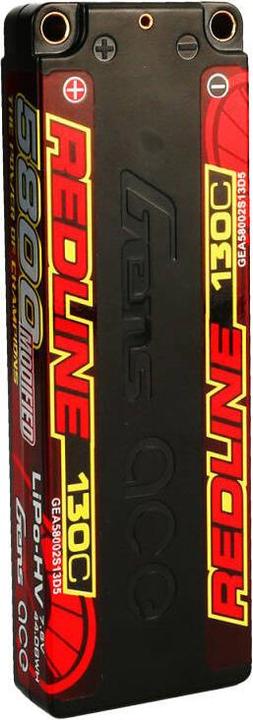 Produktbild Gens Ace RC-Akku LiHV 5800 mAh 7.6 V 130C 2S1P Redline Series (7.60 V, 5800 mAh)