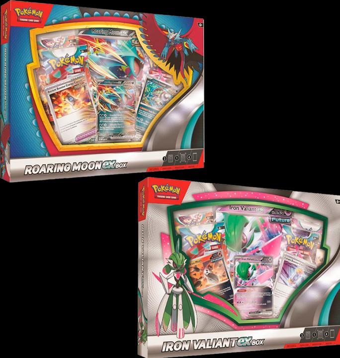 Immagine prodotto Pokémon P-EN Iron Valiant/Luna Ruggente ex Box (Inglese, Box Set e Collezione)