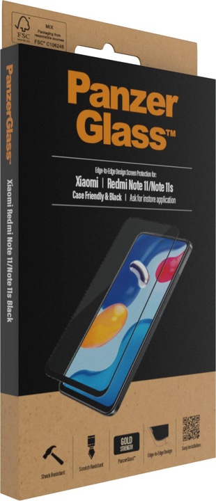 Produktbild PanzerGlass Case Friendly (1 Stück, Xiaomi Redmi Note 11S, Xiaomi Redmi Note 11)