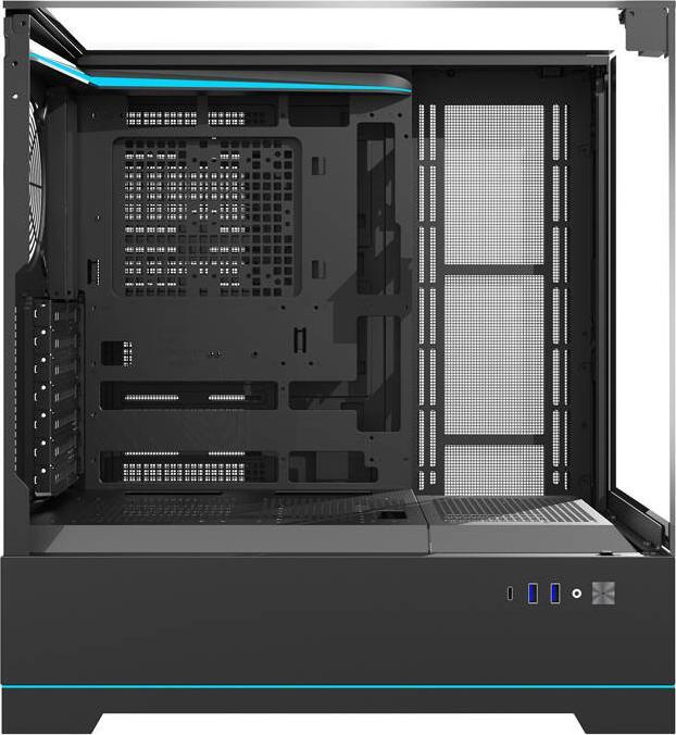 Produktbild Darkflash Tech Darkflash DY450 computer case without fans (black) (mATX, ATX, ITX)