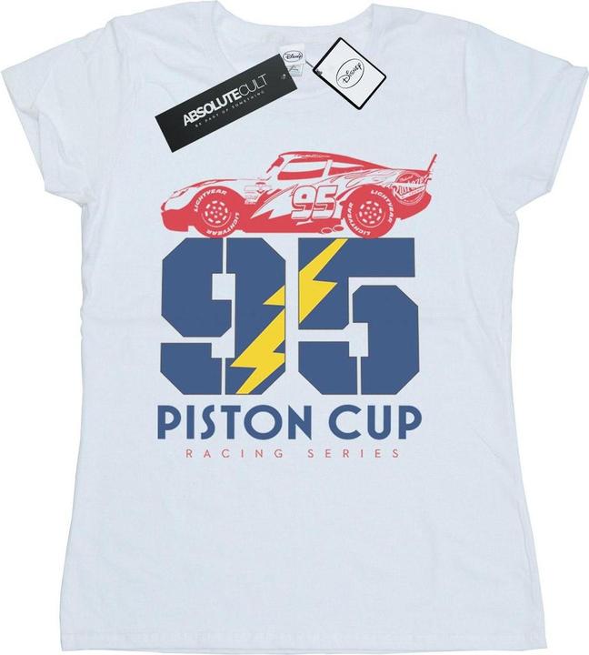 Immagine prodotto Disney Cars Piston Cup 95 Maglietta Donna (S)