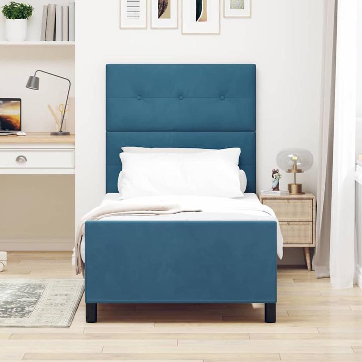 Actual product image vidaXL Modernes Bett (100 x 200 cm)