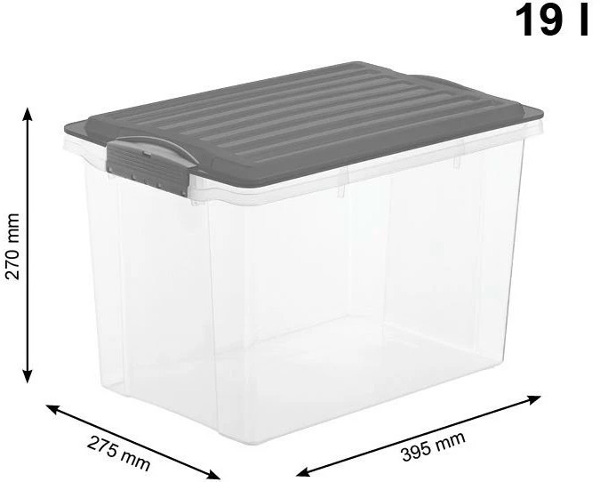 Actual product image Rotho Compact (39.5 x 27.5 x 27 cm, 19 l)