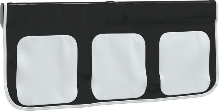 vidaXL Curtains for loft bed with tunnel and tower White and