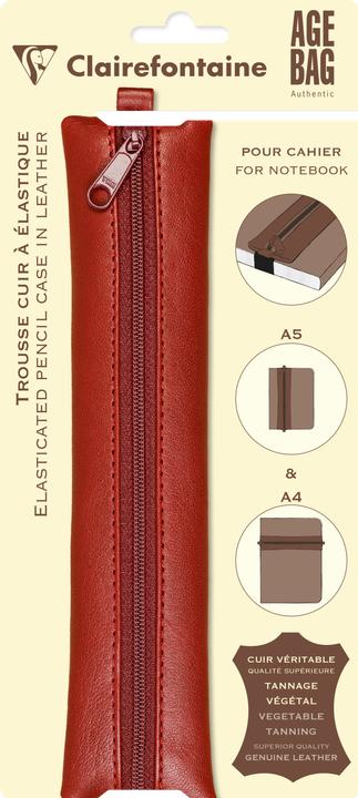 Immagine prodotto Ergobag Slipcase Ag B Slipcase Age Ba rosso in vera pelle