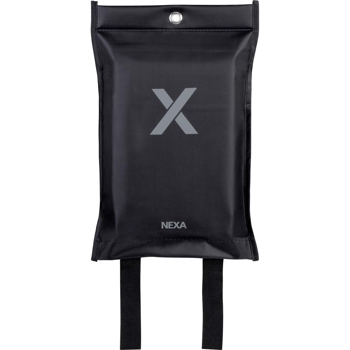 Nexa, Brandbekämpfer, FB-120 SMD Löschdecke Silikon Schwarz 120x120 cm