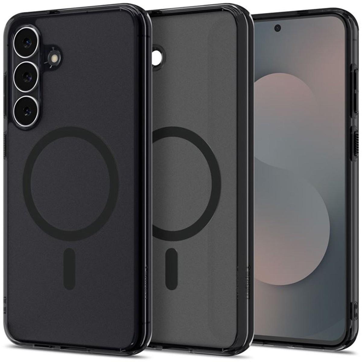 Spigen - Ultra Hybrid MagSafe - Samsung Galaxy S25 FE - Frost Black (Samsung Galaxy S25 FE), Cover smartphone, Nero