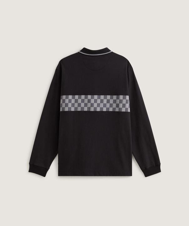 Actual product image Vans Medford Checkerboard Ls Polo (S)