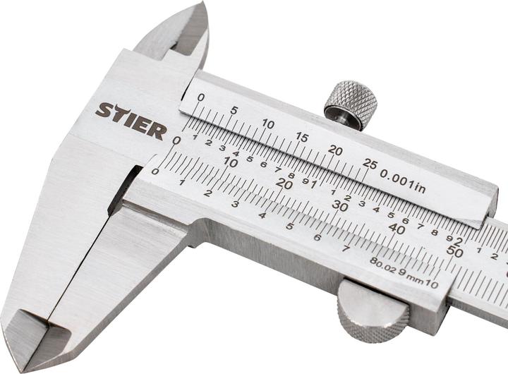 Produktbild Stier Analoger Messschieber, 150 mm (15 cm)