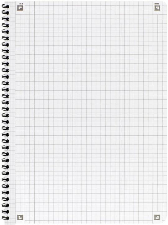 Image du produit Oxford Bloc-notes collège (B5, Quadrillé, Couverture rigide)
