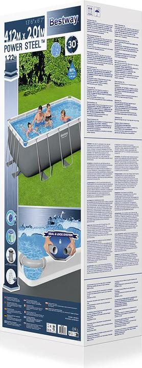 Produktbild Bestway Rectangular Frame Pool (412 x 201 x 122 cm)