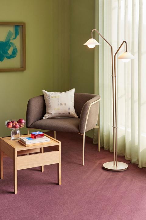 Produktbild Hübsch Como Stehleuchte Beige (G9)