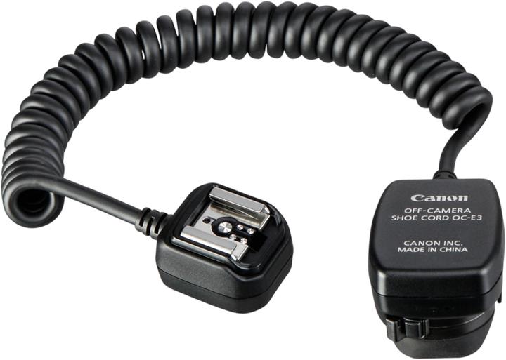 Actual product image Canon OC-E3 hot shoe extension cable (Flash unit spare parts)