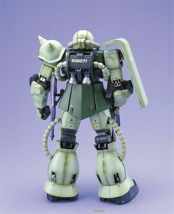 Actual product image Bandai Gundam - MS06F Zaku II Perfect Grade