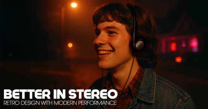 Actual product image Manhattan stereo headphones (Cable)