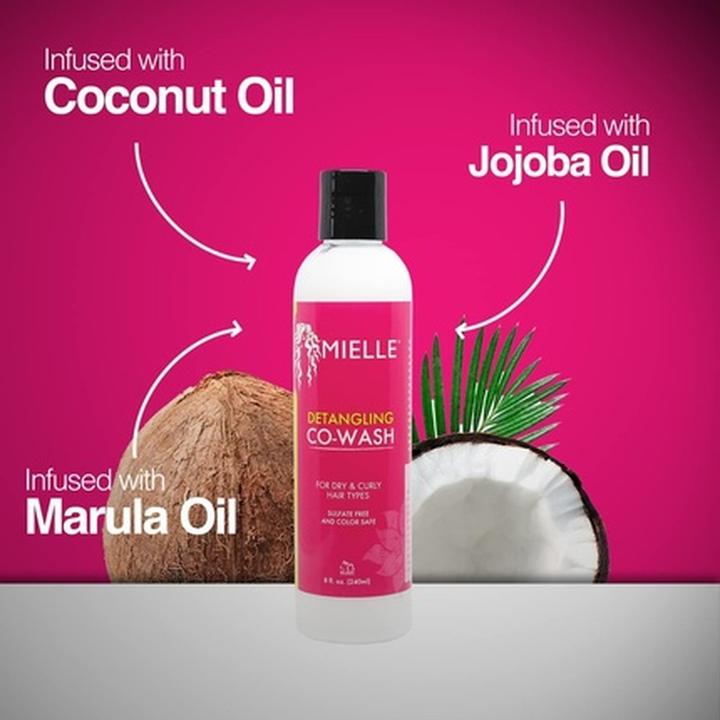 Actual product image Miele Mielle Organics Detangling Co-wash 240 Ml (240 ml, Liquid shampoo)