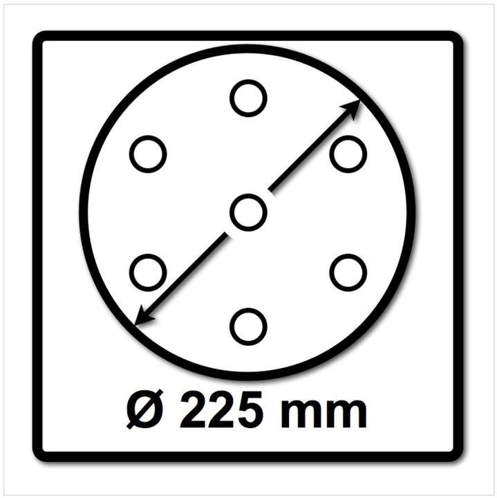 Produktbild Festool STF D225/8 Saphir Schleifscheiben 225 mm P36 SA / 25 Stück ( 495175 ) (36)