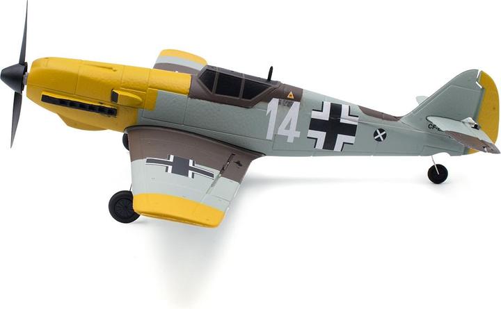 Productafbeelding Modster MDX PRO BF 109 450mm elektromotor warbird RTF incl. 6-assige vliegtoestandstabilisatie en (Warbird)