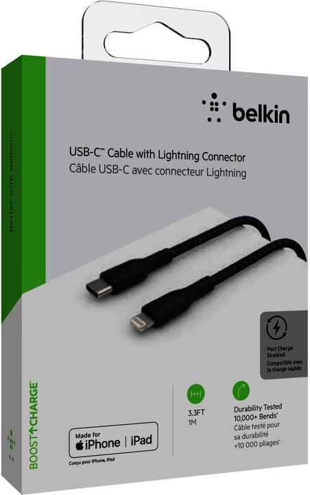 Image du produit Belkin Boost Charge USB-C - Foudre (1 m, USB 2.0)
