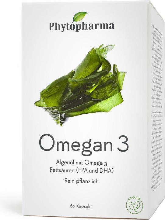 Phytopharma Omegan 3 Vegan Algae Oil Capsules (1 Piece, Capsules, 75 g)