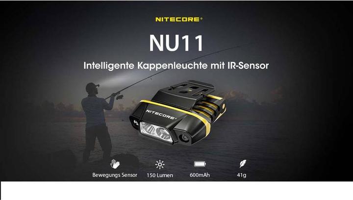 Actual product image Nitecore NU11 (5.91 cm, 150 lm)