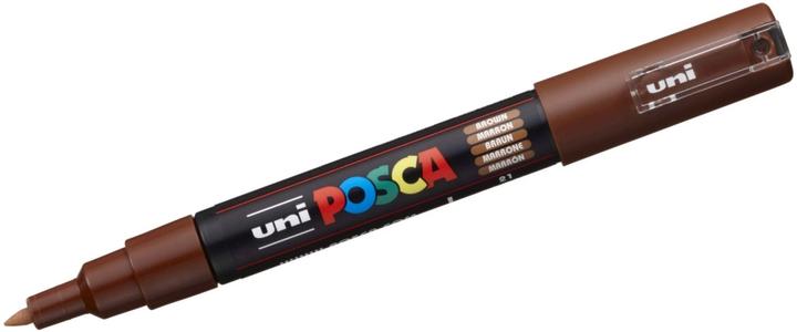 Actual product image Posca Marker PC-1M round tip (Brown, 0.70 mm, 1 x)