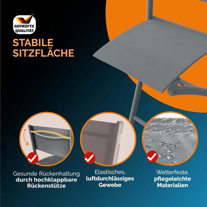 Produktbild Casaria Gartenstühle