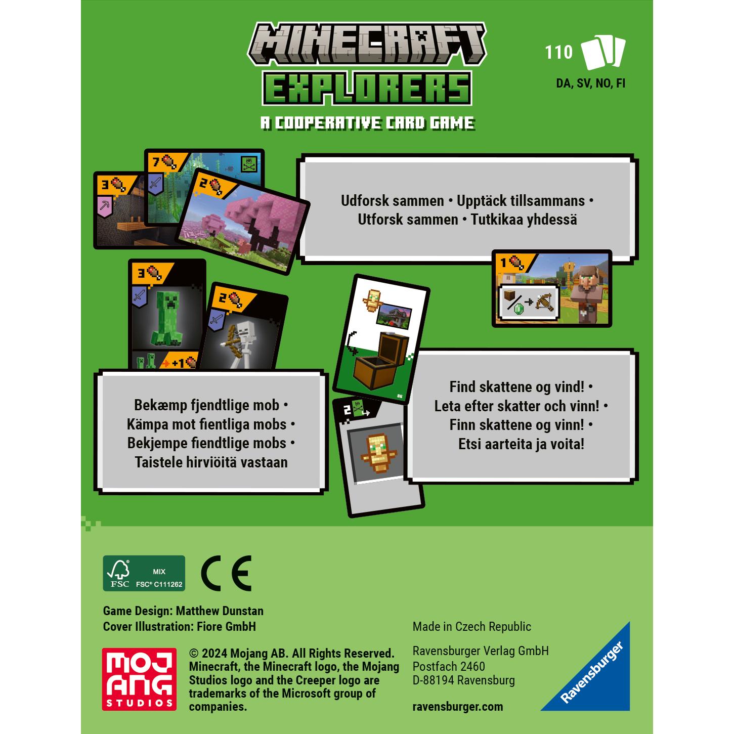 Thumbnail - Ravensburger Minecraft Explorers (Nordisk) - 10822587
