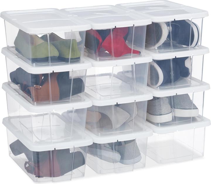Produktbild Relaxdays Schuhboxen (20 x 34.5 x 12.5 cm)