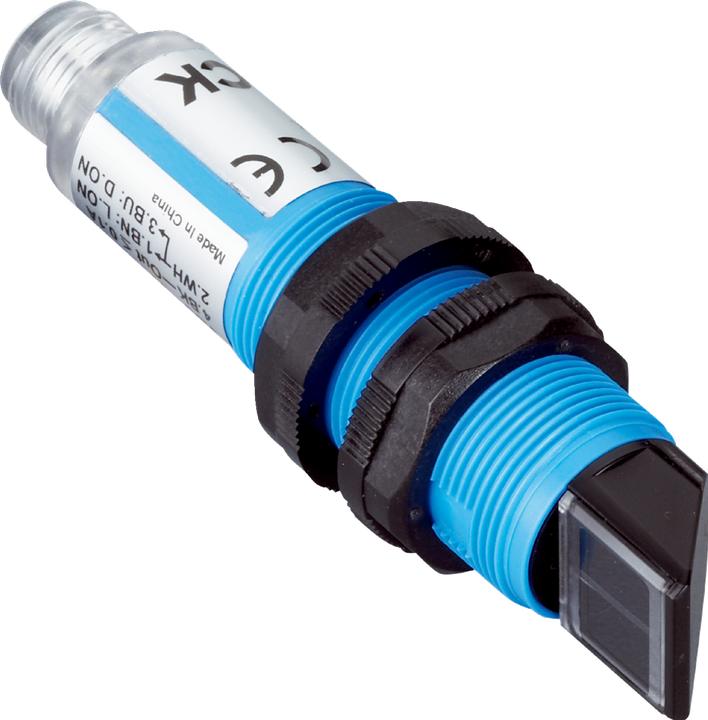 Produktbild Sick Sensor, Retro-reflex, M18, Sr 7m PNP M12 (Sensor)