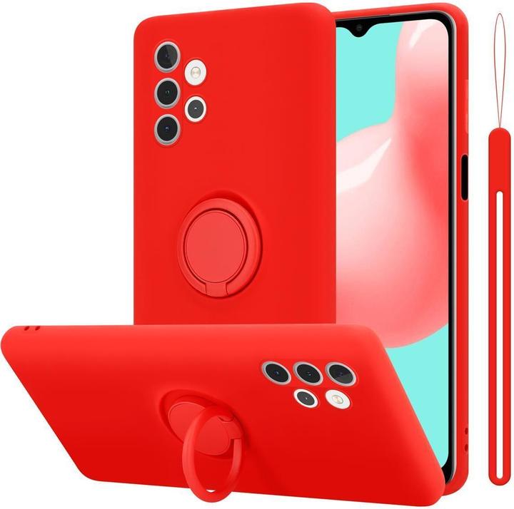 Actual product image Cadorabo TPU Liquid Ring Silicone Case Cover (Samsung Galaxy A32 5G)