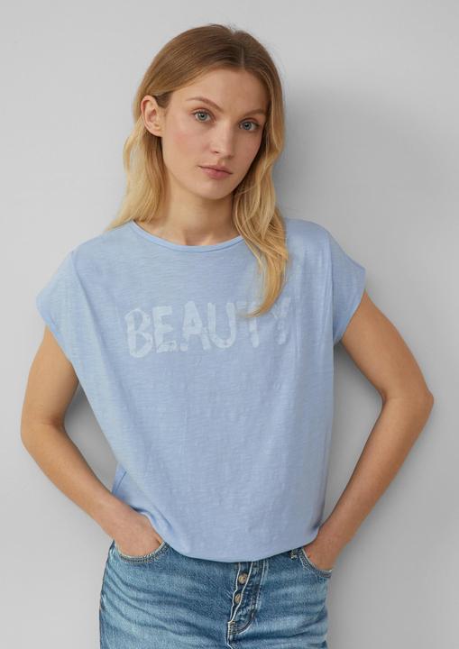 Actual product image S.Oliver T-Shirt Ärmelloses T-Shirt im Relaxed Fit mit Frontprint (38)