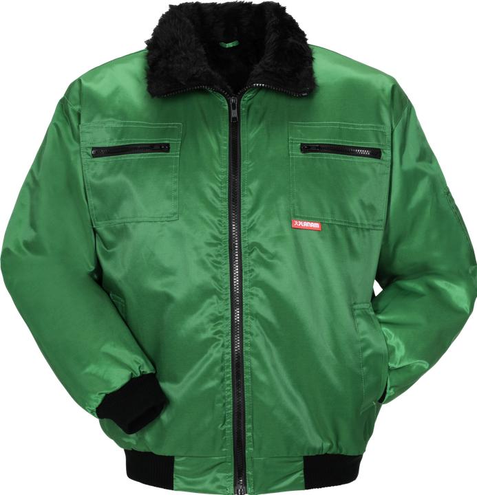 Actual product image Planam Men's pilot jacket GLETSCHER green size 2XL (XXL)