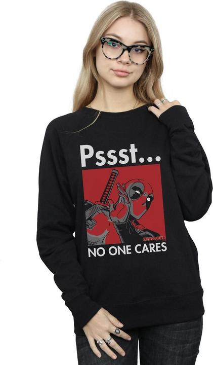 Produktbild Deadpool No One Cares Sweatshirt (S)