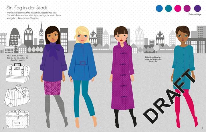 Actual product image My Fashion Sticker Book: Autumn Collection