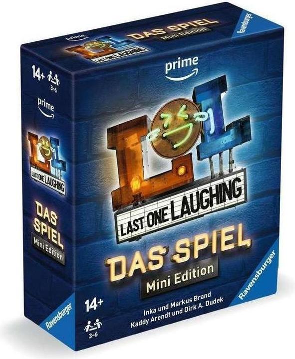 Actual product image Ravensburger 24592 - Last One Laughing The Game: Mini Edition - The party game for the popular (German, 3 - 6 Players)