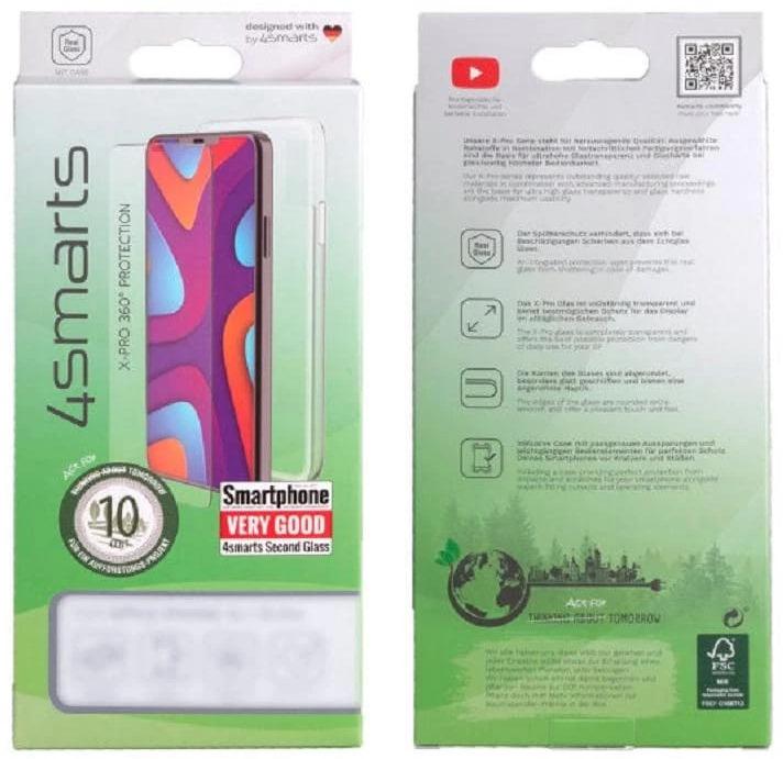 Actual product image 4smarts 496215 Cell Phone Protective Case 17 cm (6.7" ) Cover Transparent (1 pcs., Apple iPhone 13 Pro Max)