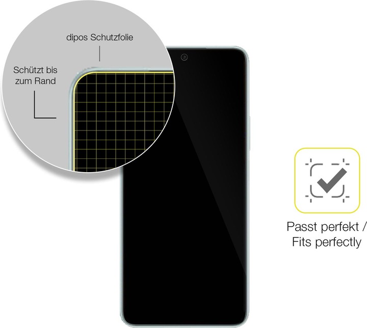 Produktbild Dipos 3D Full Cover Schutzfolie (1 Stück, Honor X60)
