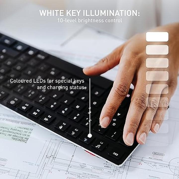 Image du produit CHERRY Kw X Ulp (FR, Sans fil, Filaire)
