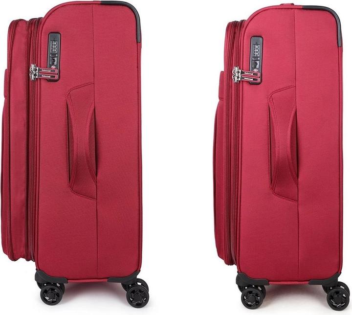 Actual product image Decent D-Upright Spinner 66 Expandable Red (70 l)