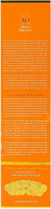 Image du produit A.H.Riise X.O. Réserve Supérieure (1 x 70 cl)