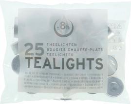 Productafbeelding Spaas Theelichtjes 8 uur 25 stuks (25 Pcs.)