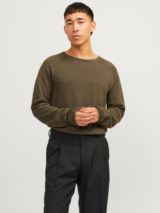 Produktbild Jack & Jones Plain Knitted pullover Strickpullover mit Rundhals (S)