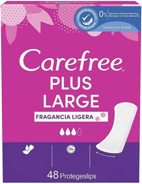 Produktbild Carefree PLUS LARGE protector fragancia ligera 48 uds (48 x)