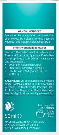 Produktbild Weleda Intensiv pflegendes Haaröl (50 ml)