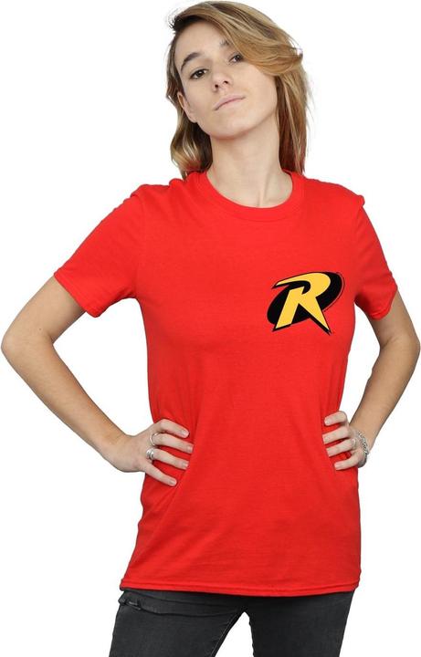 Immagine prodotto Batman Robin Logo Maglietta Ampia Donna (XXL)