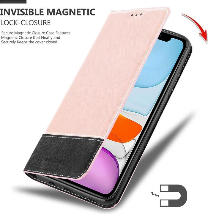 Produktbild Cadorabo X-Wallet Kunstlederkombi Hülle (Apple iPhone 11)