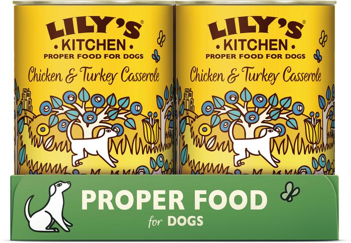 Immagine prodotto Lily's Kitchen Pollo e tacchino (Adulto, Senior, Junior, 6 pz., 2400 g)