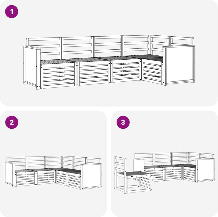 Immagine prodotto vidaXL Outdoor-Sofa
