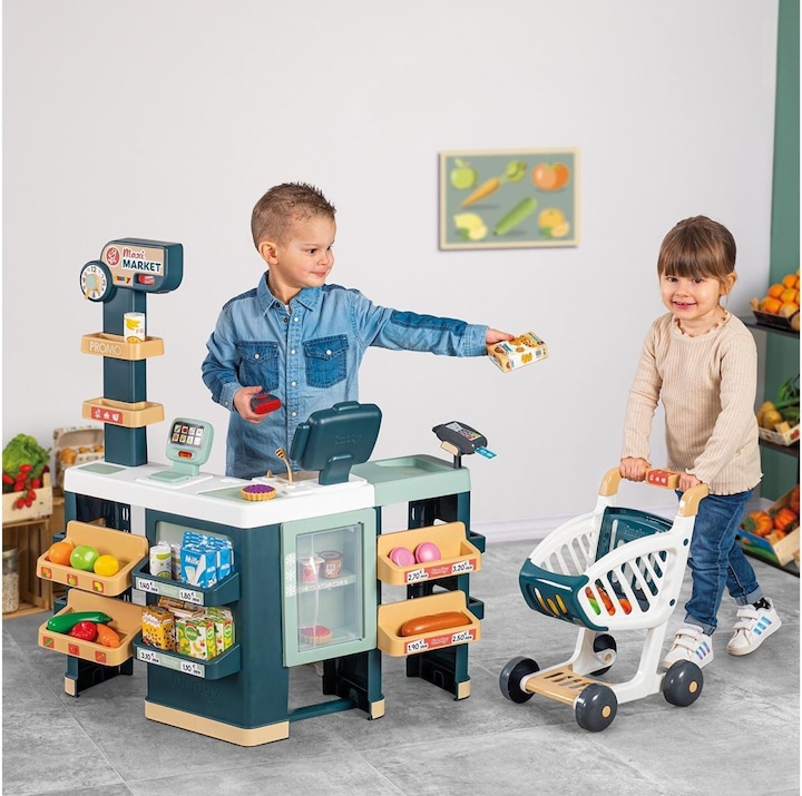 Image du produit Smoby Maxi-supermarché avec chariot 350242